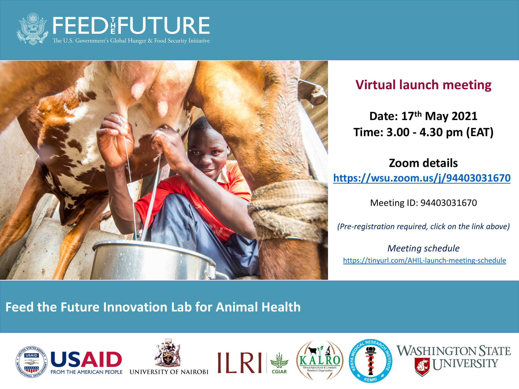 Feed the Future Innovation Lab for Animal Health - virtual launch