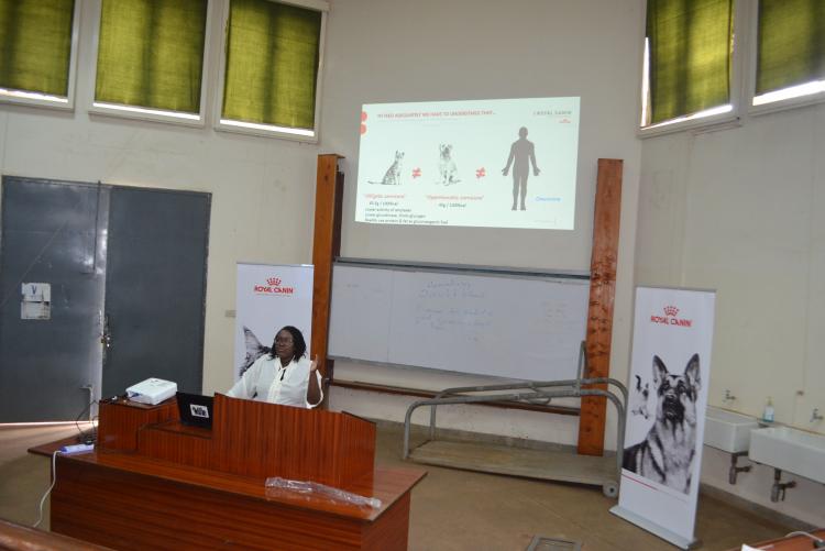 Guest lecture on Pet Nutrition by Royal Canin