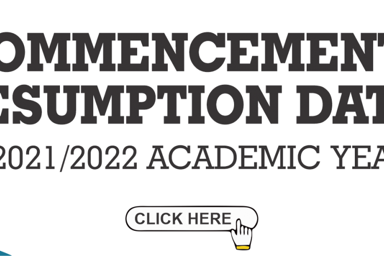 Commencement and Resumption Dates