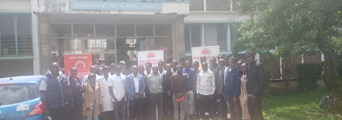 Department of Clinical Studies had the honor of hosting Dr. Geofrey Wamai from Farmer’s Choice Limited as a guest lecturer.