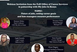 Career Webinar by My JobsinKenya
