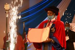 Prof. Kiama formally installed as VC 